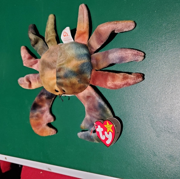 RARE TY BEANIE BABY (CLAUDE) IN GREAT SHAPE - Picture 2 of 4